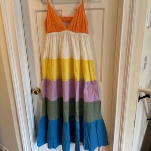 Roxy Honolulu Glow Maxi Dress NWT M $88